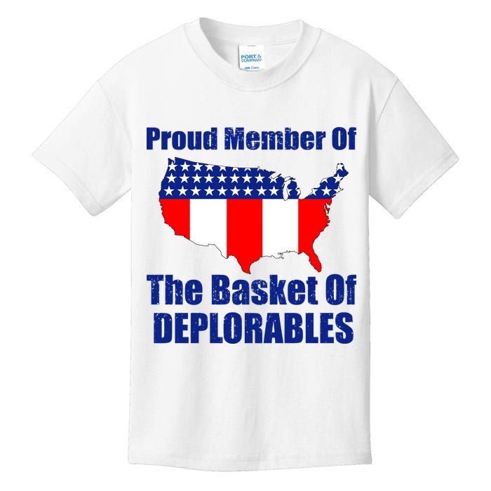 Proud Member Of The Basket Of Deplorables Kids T-Shirt