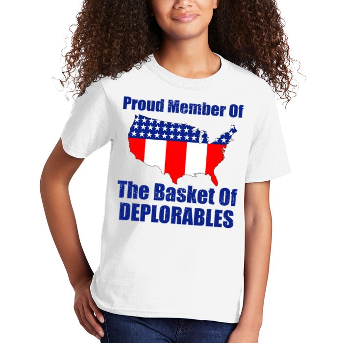 Proud Member Of The Basket Of Deplorables Kids T-Shirt