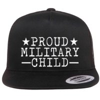 Proud Military Child Flatbill Hat