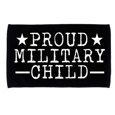 Proud Military Child Microfiber Hand Towel