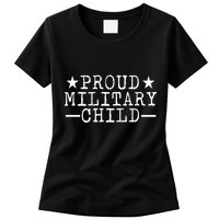Proud Military Child Womens T-Shirt