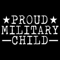 Proud Military Child Womens T-Shirt