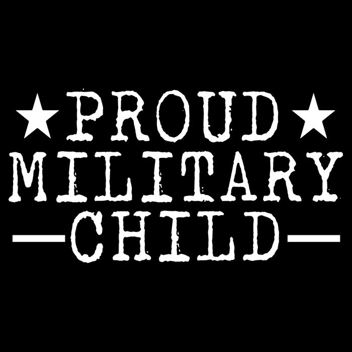 Proud Military Child Womens T-Shirt