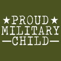 Proud Military Child Sustainable Bucket Hat