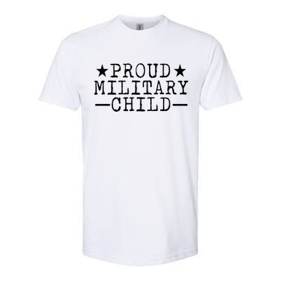 Proud Military Child Softstyle® CVC T-Shirt