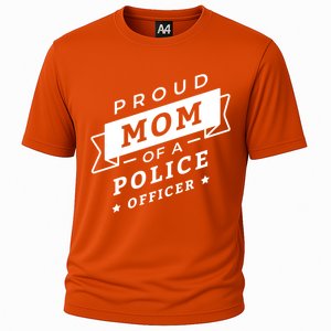 Proud Mom Of A Police Officer Cooling Performance Crew T-Shirt