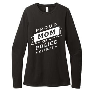 Proud Mom Of A Police Officer Womens CVC Long Sleeve Shirt