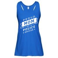 Proud Mom Of A Police Officer Ladies Essential Flowy Tank