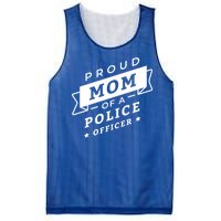 Proud Mom Of A Police Officer Mesh Reversible Basketball Jersey Tank