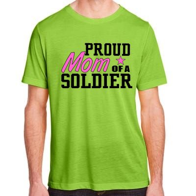 Proud Mom of A Soldier Adult ChromaSoft Performance T-Shirt