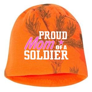 Proud Mom of A Soldier Kati - Camo Knit Beanie