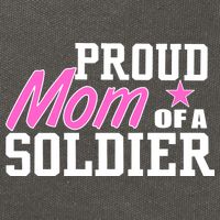 Proud Mom of A Soldier Cotton Canvas Backpack