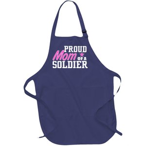 Proud Mom of A Soldier Full-Length Apron With Pockets