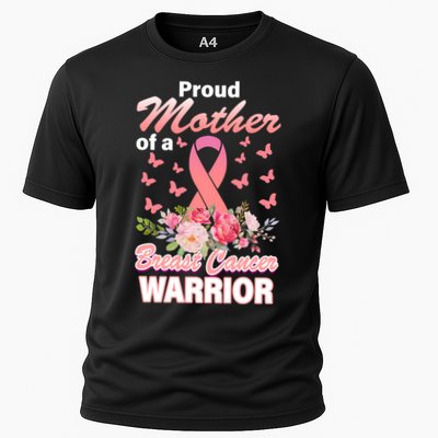 Proud Mother Of A Breast Cancer Warrior Cooling Performance Crew T-Shirt