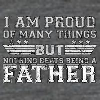 Proud Of Many Things Nothing Beats Being A Father Mesh Reversible Basketball Jersey Tank