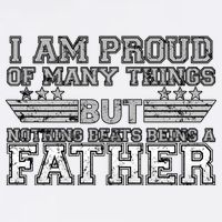 Proud Of Many Things Nothing Beats Being A Father Garment-Dyed Sweatshirt
