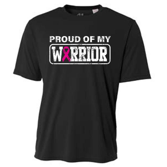 Proud Of My Warrior Breast Cancer Cooling Performance Crew T-Shirt