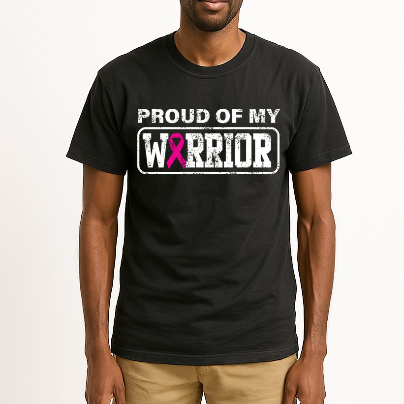 Proud Of My Warrior Breast Cancer Tall T-Shirt