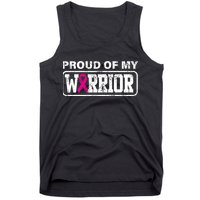 Proud Of My Warrior Breast Cancer Tank Top