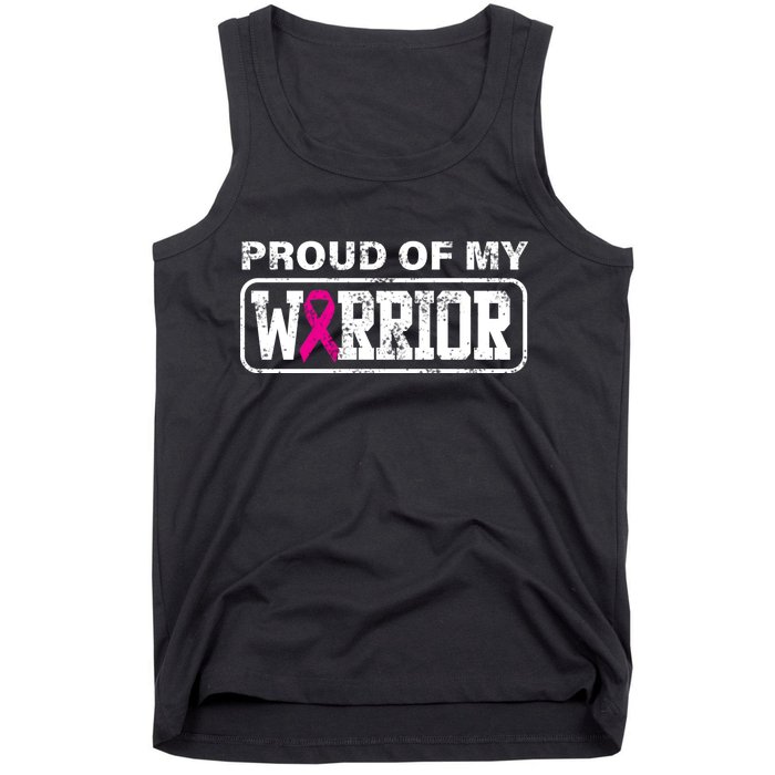 Proud Of My Warrior Breast Cancer Tank Top