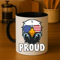 Proud Patriotic Eagle Mug