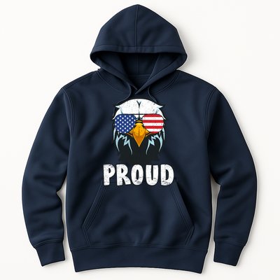 Proud Patriotic Eagle Hoodie