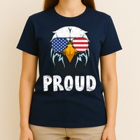 Proud Patriotic Eagle T-Shirt