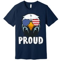 Proud Patriotic Eagle Premium T-Shirt