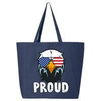Proud Patriotic Eagle 25L Jumbo Tote