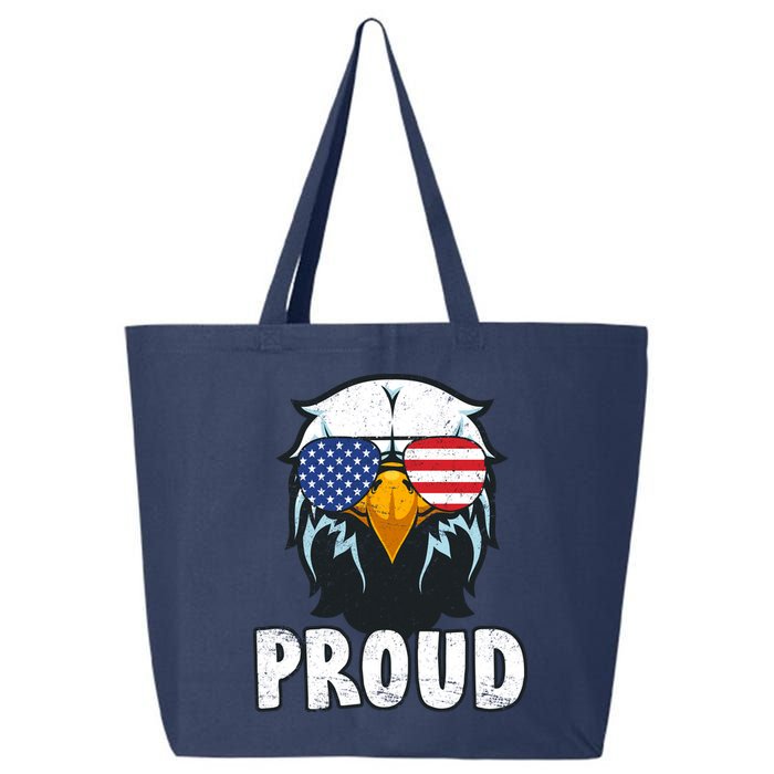 Proud Patriotic Eagle 25L Jumbo Tote