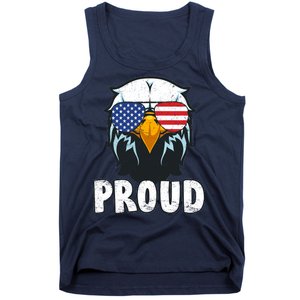 Proud Patriotic Eagle Tank Top