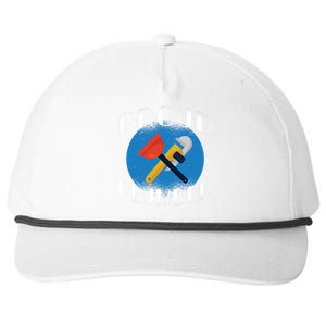 Proud Plumber Snapback Five-Panel Rope Hat