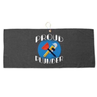 Proud Plumber Large Microfiber Waffle Golf Towel