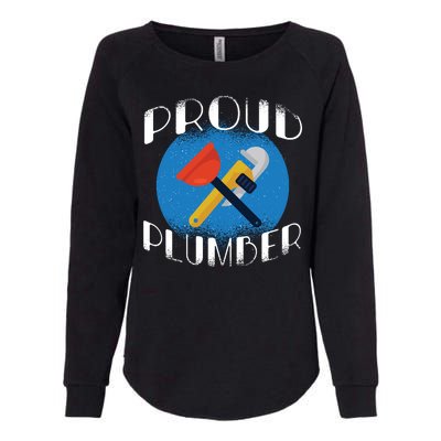 Proud Plumber Womens California Wash Sweatshirt