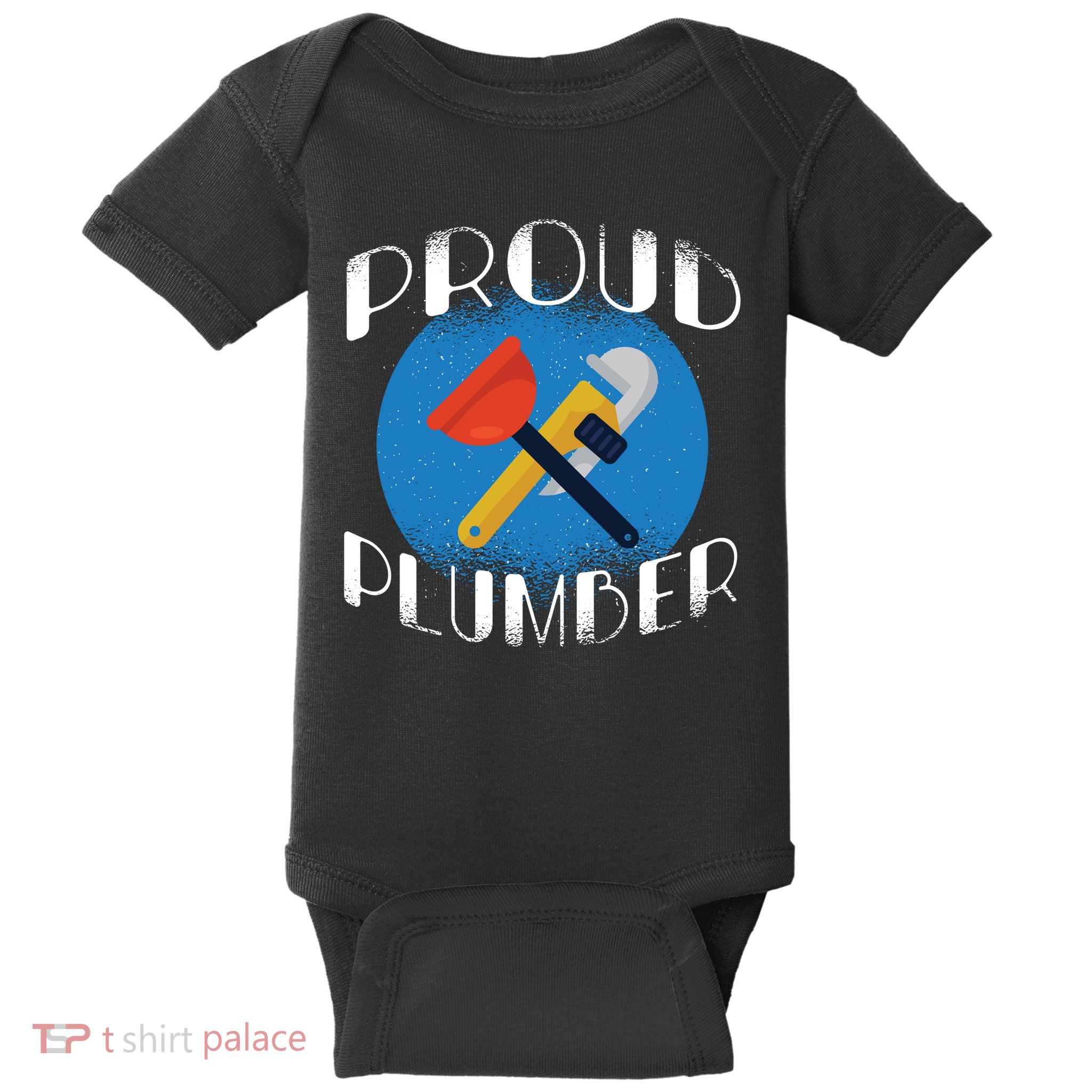 Proud Plumber Baby Bodysuit