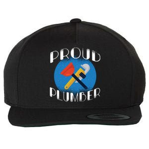 Proud Plumber Wool Snapback Cap