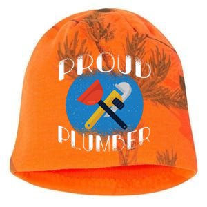 Proud Plumber Kati - Camo Knit Beanie