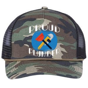 Proud Plumber Retro Rope Trucker Hat Cap