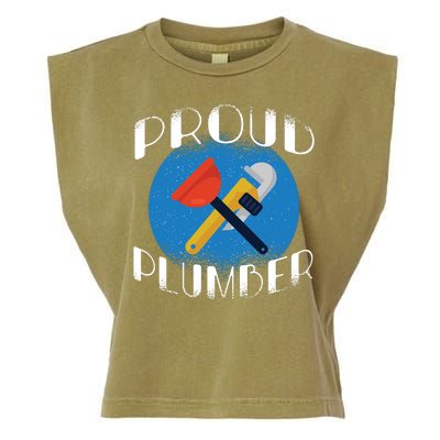 Proud Plumber Garment-Dyed Women's Muscle Tee