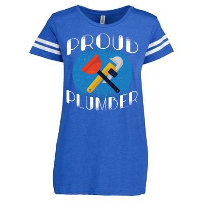 Proud Plumber Enza Ladies Jersey Football T-Shirt