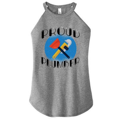 Proud Plumber Women’s Perfect Tri Rocker Tank