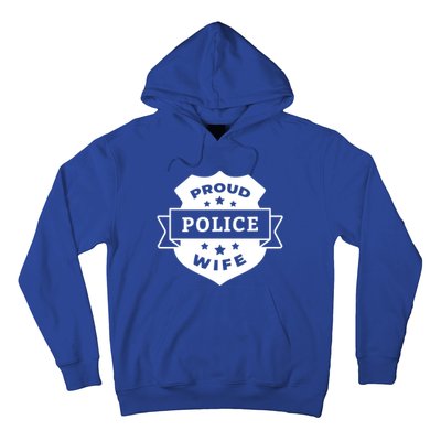 Proud Police Wife Hoodie