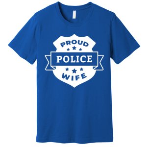 Proud Police Wife Premium T-Shirt