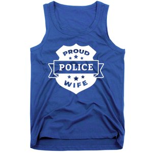 Proud Police Wife Tank Top