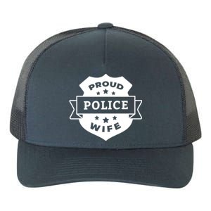 Proud Police Wife Yupoong Adult 5-Panel Trucker Hat