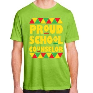 Proud School Counselor Adult ChromaSoft Performance T-Shirt