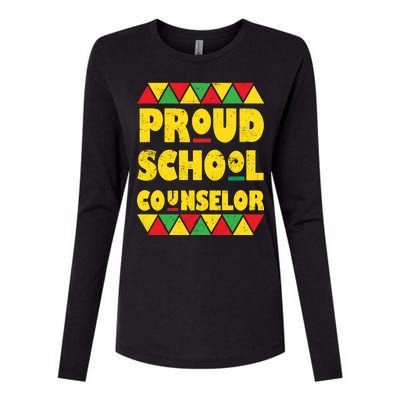 Proud School Counselor Womens Cotton Relaxed Long Sleeve T-Shirt