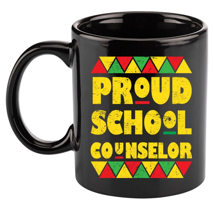 Proud School Counselor 11oz C Handle Ceramic Mug