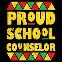 Proud School Counselor Drawstring Bag