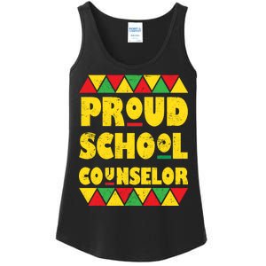 Proud School Counselor Ladies Essential Tank